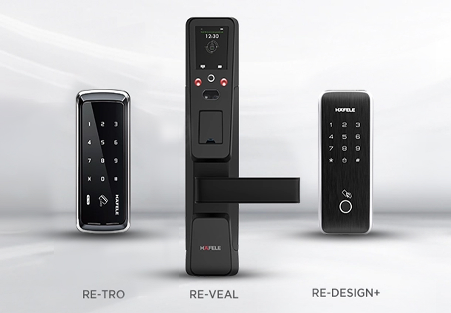 Image of range of Hafele Digital Locks for your home safety